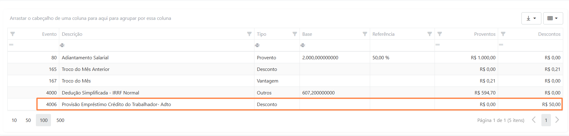 Como calcular o desconto do e-Consignado no adiantamento salarial ...